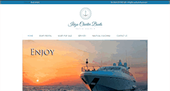 Desktop Screenshot of ibizacharterboats.com