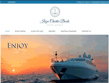 Tablet Screenshot of ibizacharterboats.com